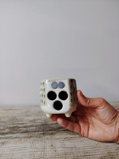 Vaso Magnetizzato a Forma di Gatto