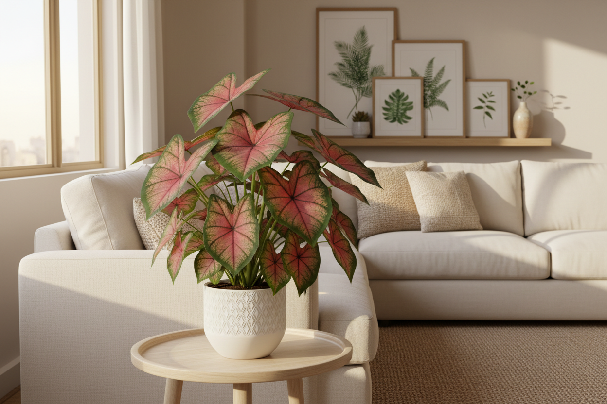 Caladium Casey S at home