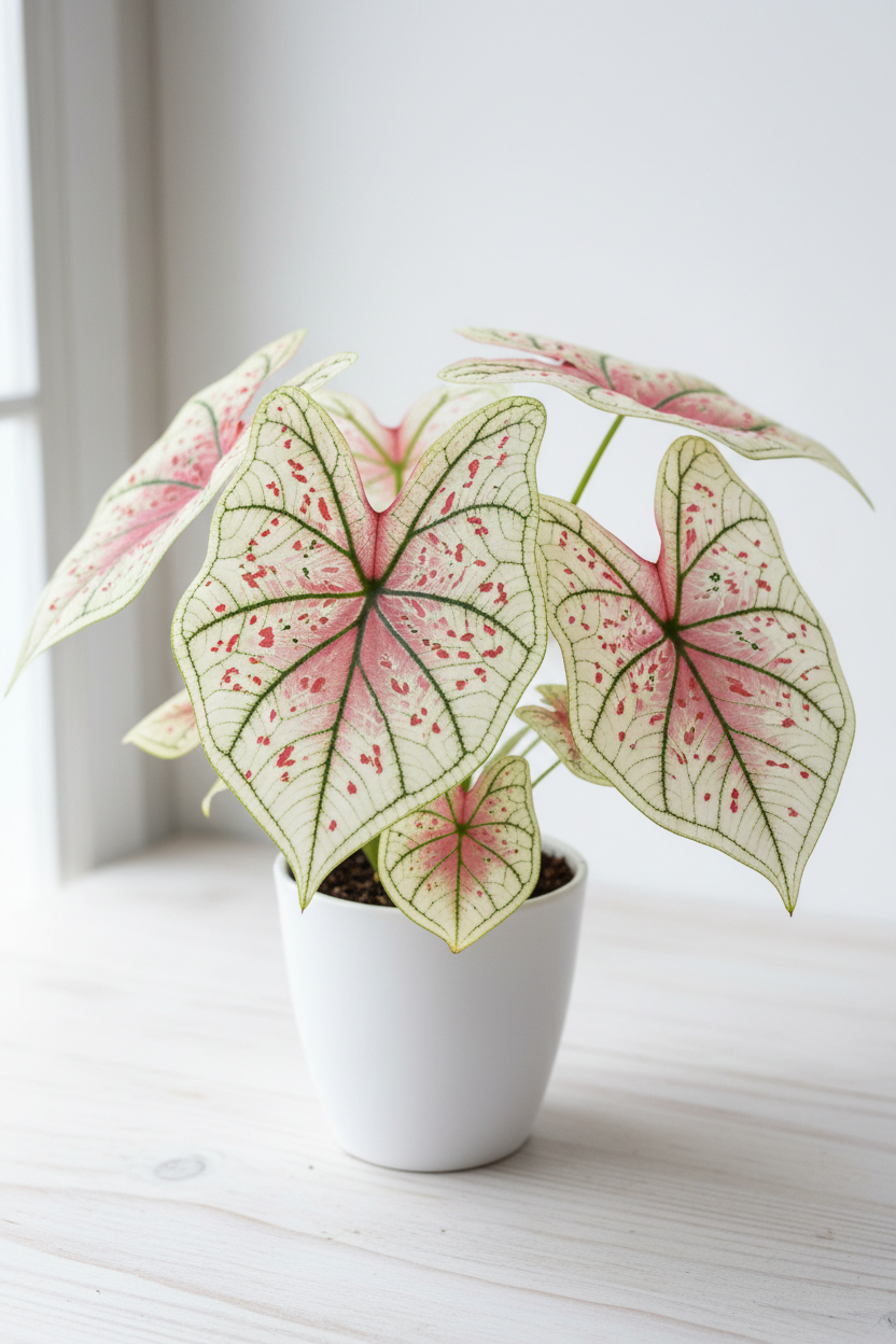 Caladium Strawberry star 