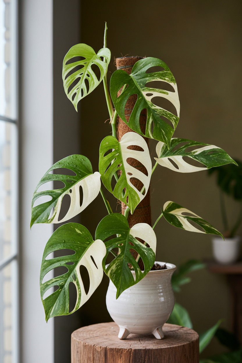 monstera Adansonii Variegata