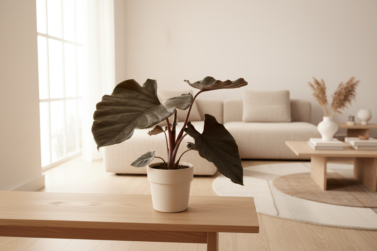 No, prendi la mia foto dell'Alocasia Antoro Velvet.